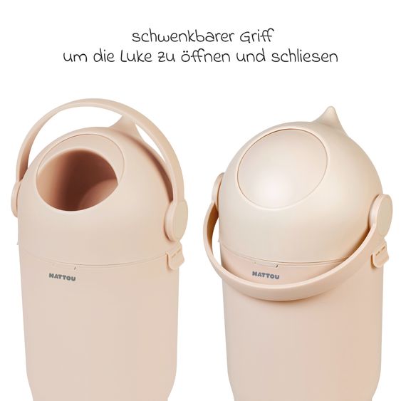 Nattou Windeleimer Dropy - Beige