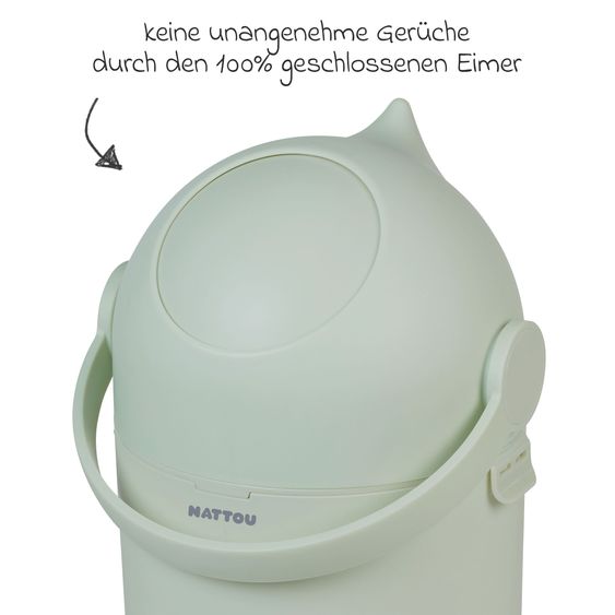 Nattou Windeleimer Dropy - Grün