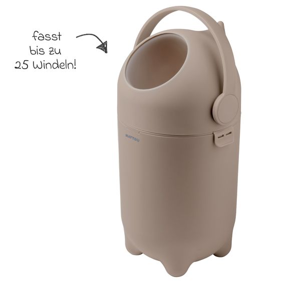 Nattou Windeleimer Dropy - Taupe