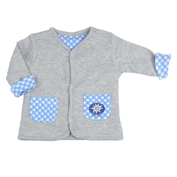 Natubini Jacke Edelweiß - Blau - Gr. 62