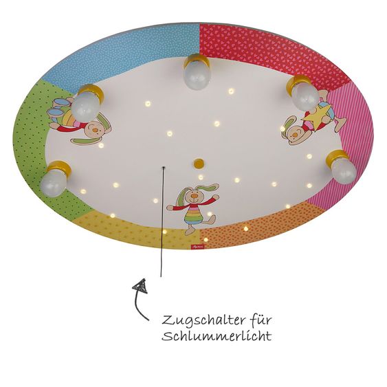 Niermann Deckenleuchte Sigikid - Rainbow Rabbit