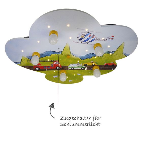 Niermann Deckenleuchte Wolke XXL - Autos