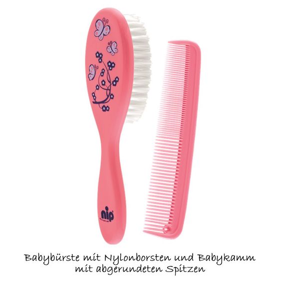 Nip 5-piece care set - Pink