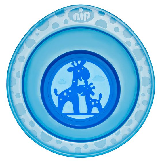 Nip Breischale rutschfest - Giraffe - Blau