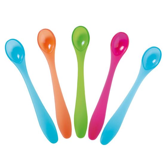 Nip Cucchiaio da pappa 5 confezioni Mampfy - Colorato
