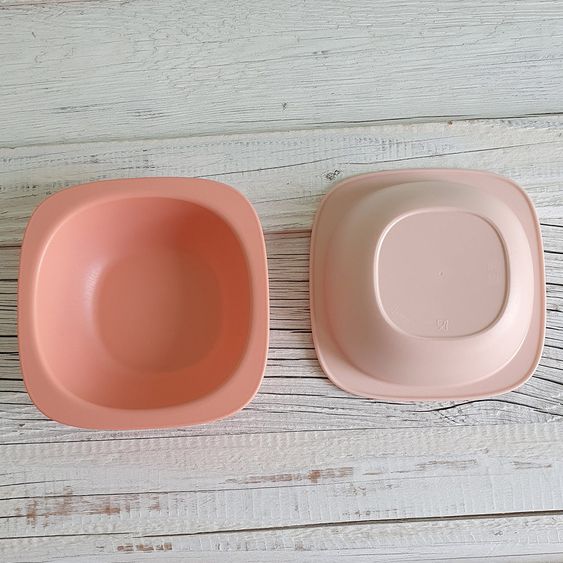 Nip Eco-brew bowl 2-pack eat green - from renewable raw materials - rose