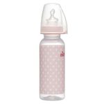 PP bottle Trendy 250 ml - silicone size 1 M - Pink