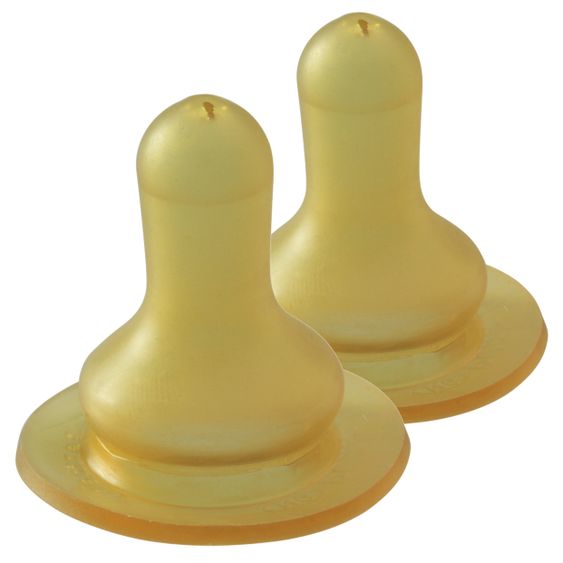 Nip Rundsauger 2er Pack Cherry - Latex Gr. 1 M (Milch)