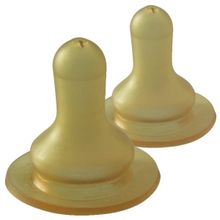 Round teat 2-pack Cherry - Latex Size 1 S (Tee)