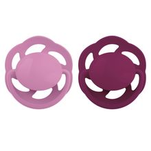 Schnuller 2er Pack Cherry - Latex - Rot / Rosa - Gr. 6+ M