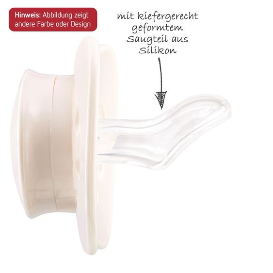 Nip Schnuller 2er Pack Newborn - Silikon 0-2 M - Blau