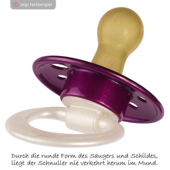 Nip Schnuller 4er Pack Cherry - Latex 0-6 M - Boy