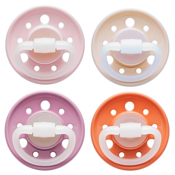 Nip Pacifier 4 pack Cherry - Latex 0-6 M - Girl
