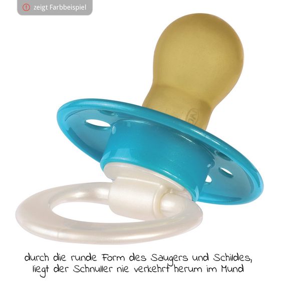Nip Schnuller 4er Pack Cherry - Latex ab 6 M - Boy