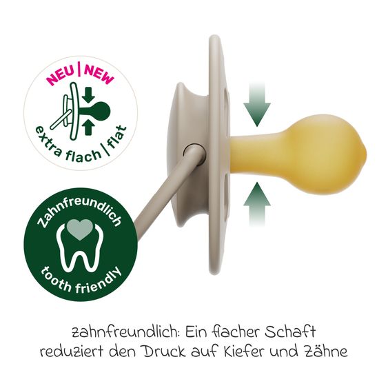 Nip Schnuller 4er Pack Cherry - Latex ab 6 M Girl
