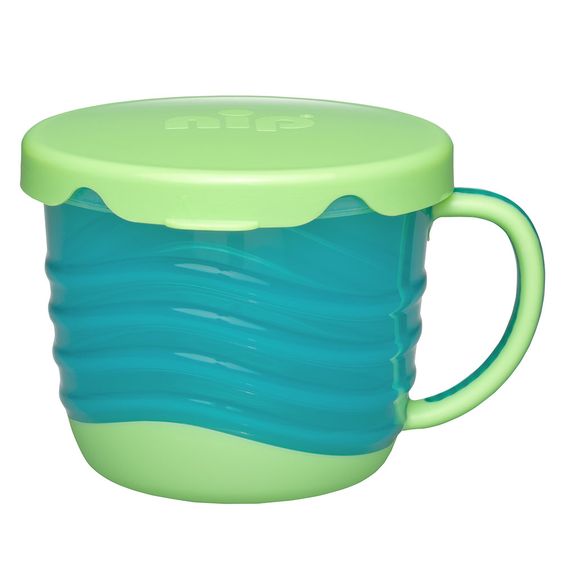 Nip Snack Box & Trinklerntasse 2in1 - Türkis Grün
