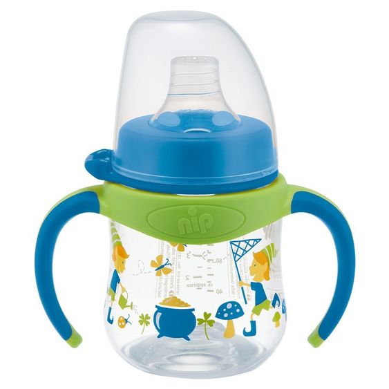 Nip Trinklernflasche mit Soft- Trinkschnabel 150 ml - Kobold Boy