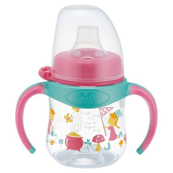 Nip Trinklernflasche mit Soft- Trinkschnabel 150 ml - Kobold Girl