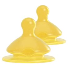 Teat 2-pack Cherry green - latex size M - medium food flow