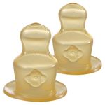 Teat 2-pack Standard - Latex - Size 1 M (milk)