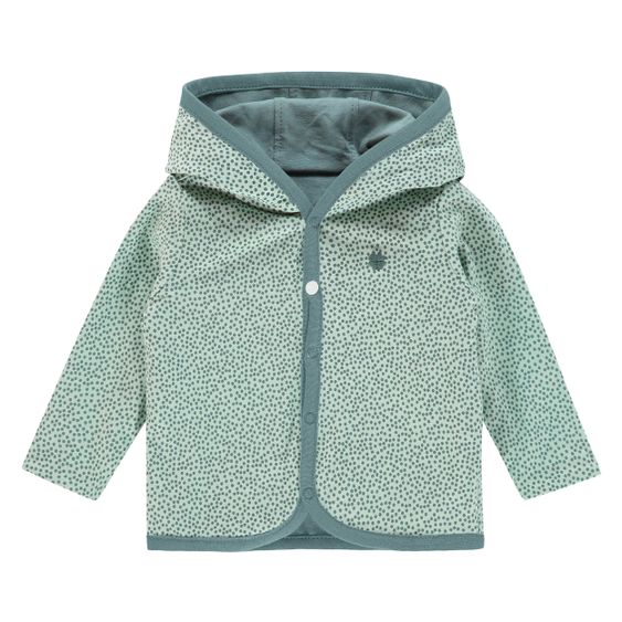 Noppies 3-tlg. Set inkl. Wendejacke, Langarmshirt & Hose - Grey Mint - Gr. 62