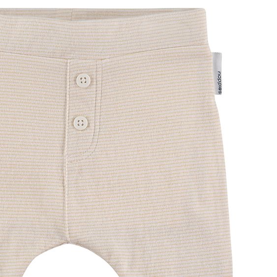 Noppies Hose Kalbe - Ringel Gelb - Gr. 56