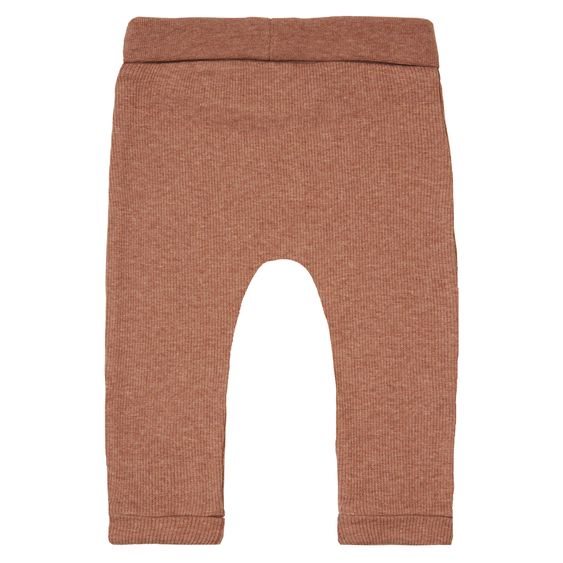 Noppies Naura trousers - Café au Lait Melange - size 62