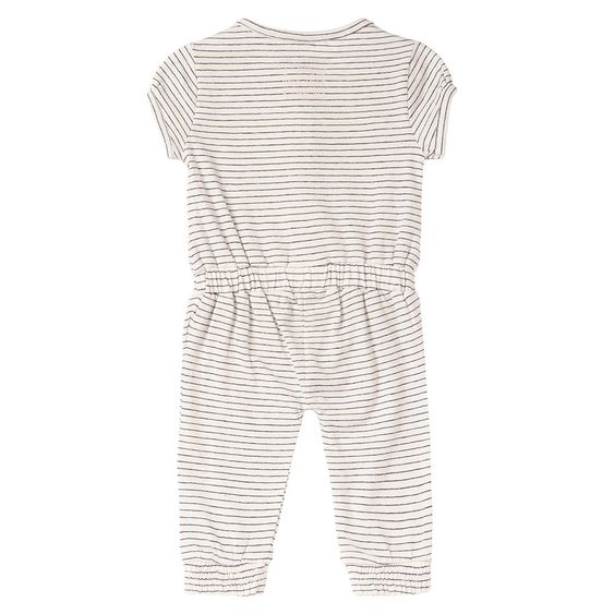 Noppies Jumpsuit Elma - Ringel Dunkelblau - Gr. 68