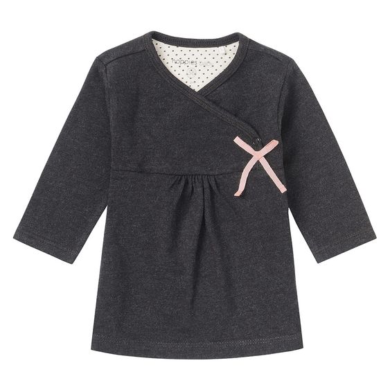 Noppies Kleid Issogane - Dunkelgrau Melange - Gr. 62