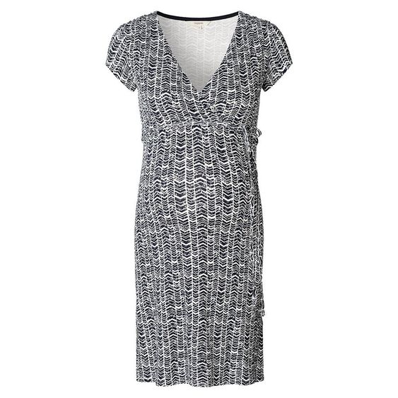 Noppies Kleid mit Stillfunktion Zarita - Dunkelblau Weiß - Gr. L