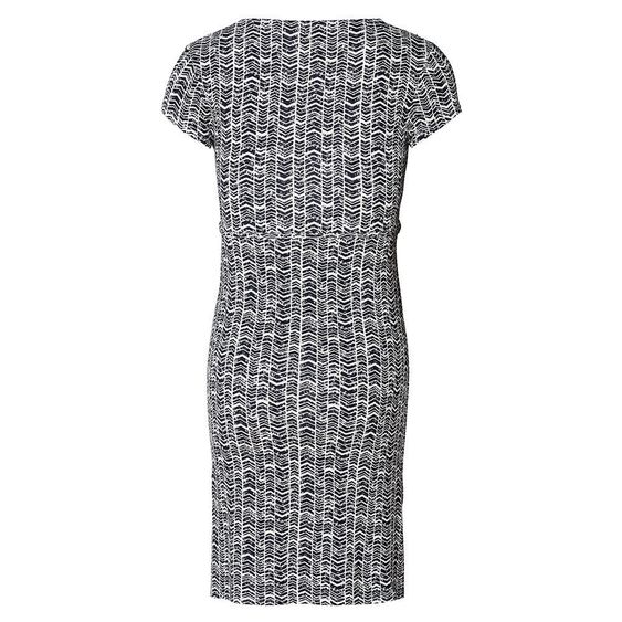 Noppies Kleid mit Stillfunktion Zarita - Dunkelblau Weiß - Gr. L