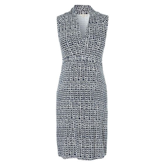 Noppies Kleid mit V-Ausschnitt & Stillfunktion Katie - Dunkelblau - Gr. S