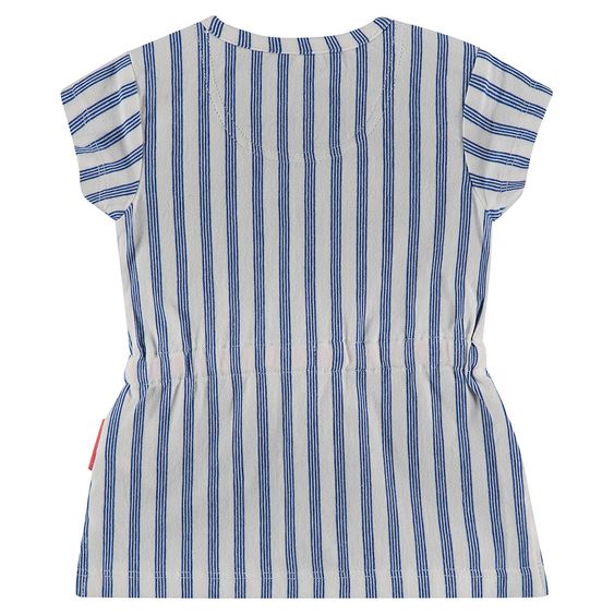 Noppies Kleid Molau - Streifen Blau Weiß - Gr. 62