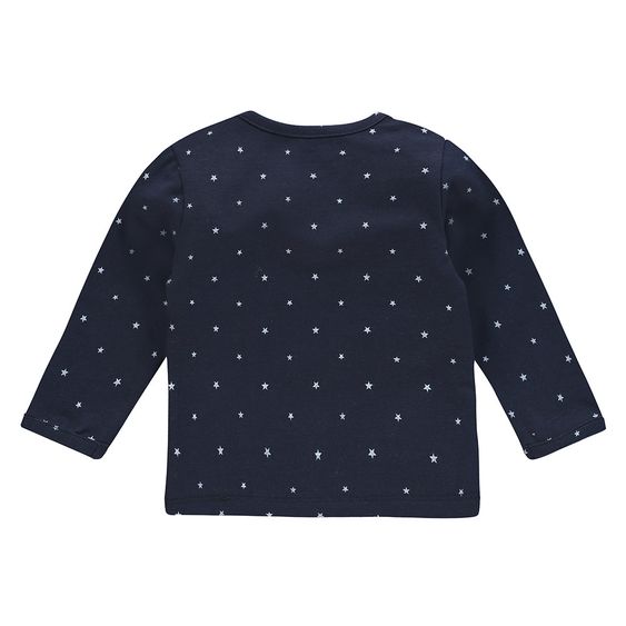 Noppies Langarmshirt Collin - Sternchen Navy - Gr. 56