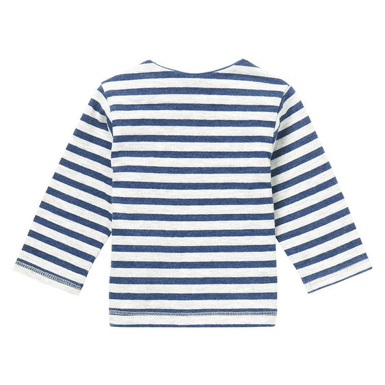 Noppies Langarmshirt Deforest - Streifen Dunkelblau - Gr. 50