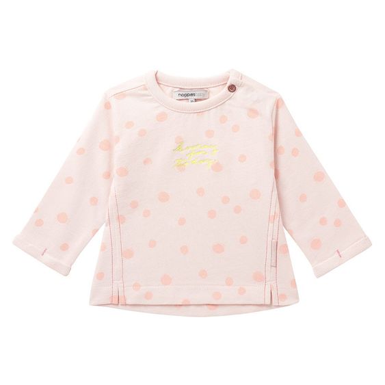Noppies Langarmshirt Dunmore - Rosa - Gr. 50
