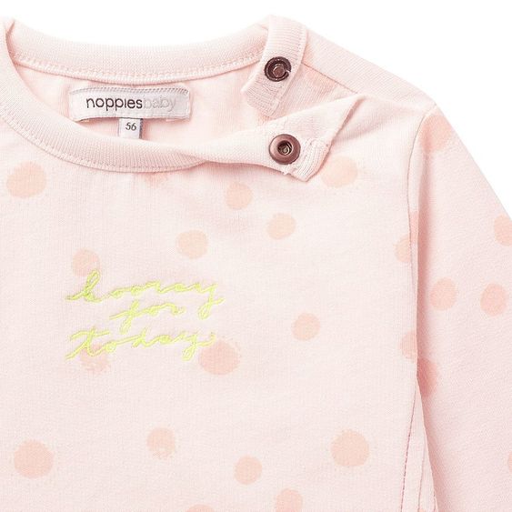Noppies Langarmshirt Dunmore - Rosa - Gr. 50