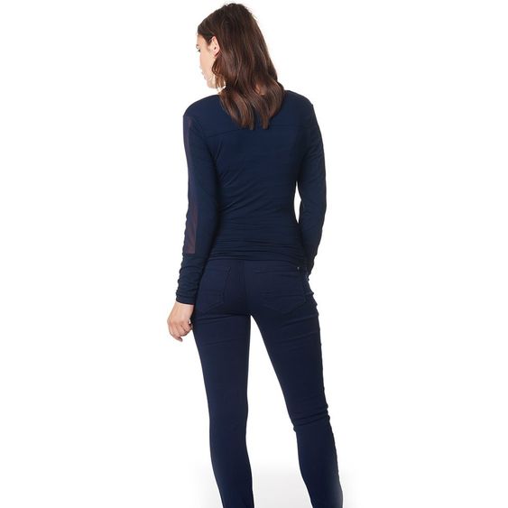 Noppies Langarmshirt Hada - Dunkelblau - Gr. S