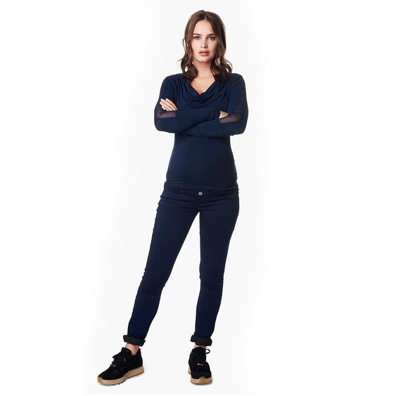 Noppies Langarmshirt Hada - Dunkelblau - Gr. S