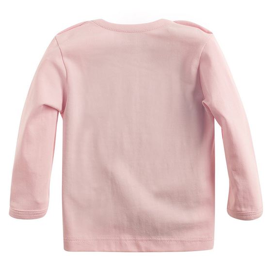 Noppies Langarmshirt Lucky Heart - Rosa - Gr. 56