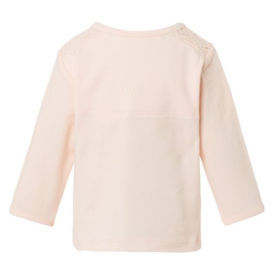 Noppies Langarmshirt Lyn - Herz - Rosa - Gr. 56