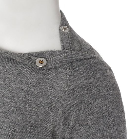 Noppies Langarmshirt Puk Gr. 56 - Grau