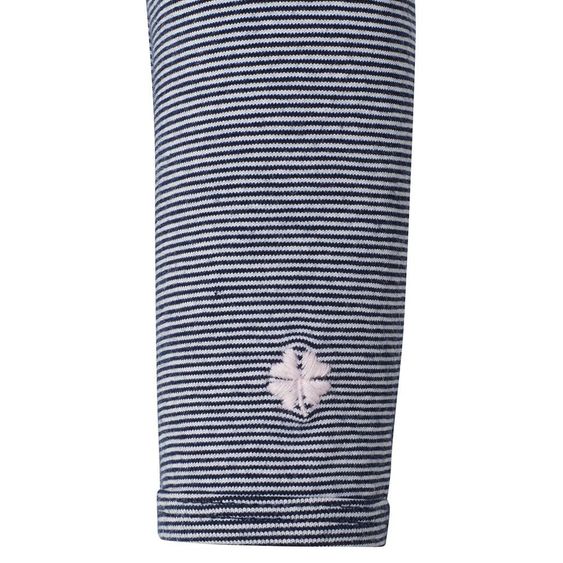 Noppies Langarmshirt Ringel Myla Gr. 56 - Navy Rosa