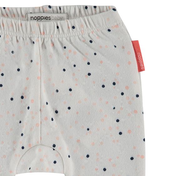 Noppies Leggings Lhor - Punkte Weiß - Gr. 62