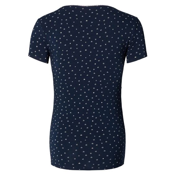 Noppies Lounge-Shirt mit Stillfunktion Iris - Sterne - Dunkelblau - Gr. S