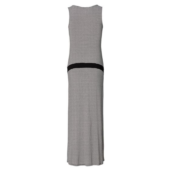 Noppies Maxi-Kleid Emily - Ringel - Schwarz Weiß - Gr. XL