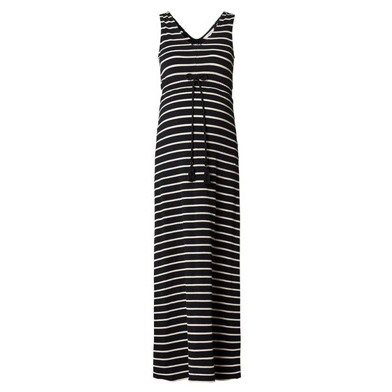 Noppies Maxi-Kleid Mila - Streifen Schwarz Weiß - Gr. S