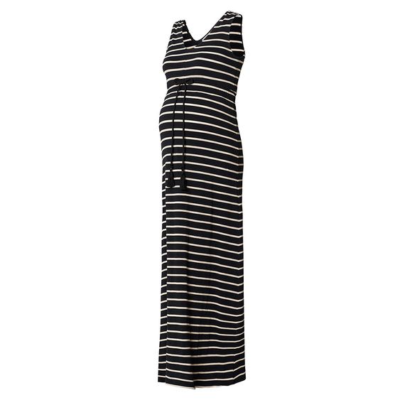 Noppies Maxi-Kleid Mila - Streifen Schwarz Weiß - Gr. S