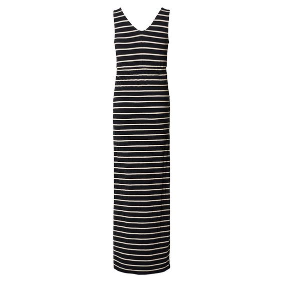 Noppies Maxi-Kleid Mila - Streifen Schwarz Weiß - Gr. S