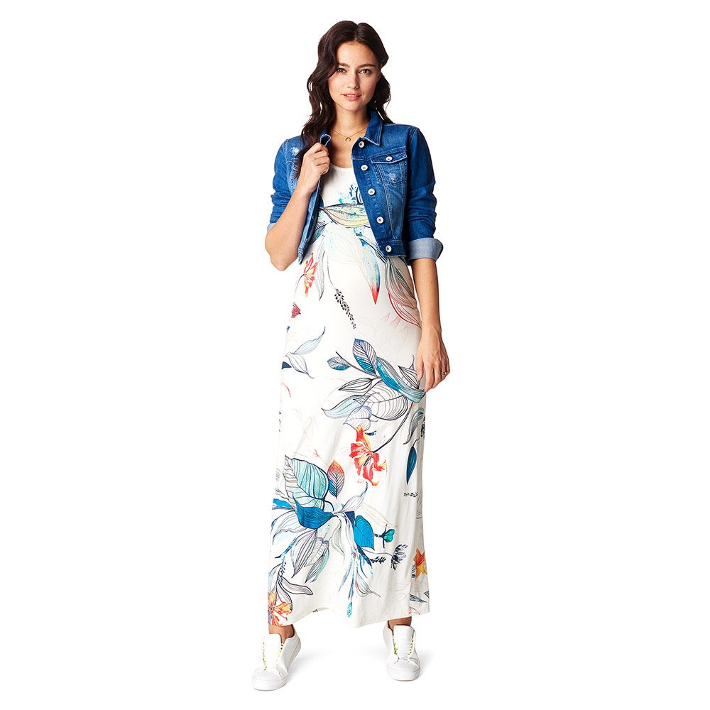 Noppies Maxi-Kleid Neve - Weiß - Gr. S